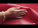 Peau de cuir de veau SATINLYS - ROUGE