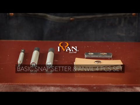 Vidéo Ivan : utilisation outils de pose pour boutons pression line 16