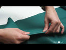 Morceau de cuir GRANITE - VERT BOUTEILLE