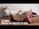 Patron Trousse de toilette magique - Deco Cuir