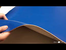 Bande de cuir VVN TANAO - BLEU ÉLECTRIQUE - Ép 1,5mm