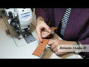 Vidéo Deco Cuir : Anneau coupe-fil en plastique noir - Couture du cuir