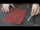Vidéo Deco Cuir: comment effacer le porte mine blanc Staedtler Lumocolor 768N