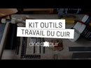 Kit outils et formation en ligne pour débuter le travail du cuir