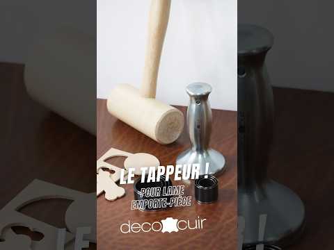 Tappeur en acier pour lames emporte-pièces - Deco Cuir