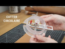 Cutter circulaire de 1,8 à 17cm NT Cutter - IC-1500P - fabriqué au Japon