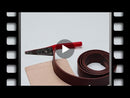 Râpe trapézoïdale pour cuir - NT Cutter S-10P - Fabriqué au Japon