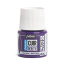 Peinture acrylique pour cuir Pébéo Setacolor, 45ml, violet aubergine, finition mate ou satinée, idéale pour la décoration.