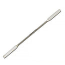Spatule double Tandy Leather pour application de teinture de tranche, en métal avec poignées, utilisée pour les teintures et peintures.