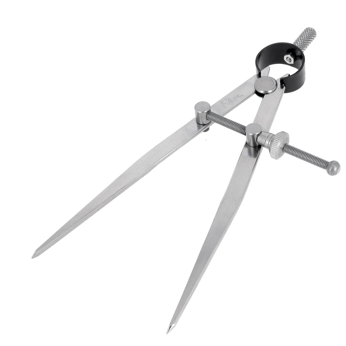 Compas à pointe sèche Ivan 3607-00 pour outils, avec pointe fine et corps en métal, utilisé pour le dessin précis.