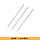 Lot de 3 aiguilles à pointe ronde pour machine à coudre Cowboy TandyPro, adaptées à la mercerie et à la couture.