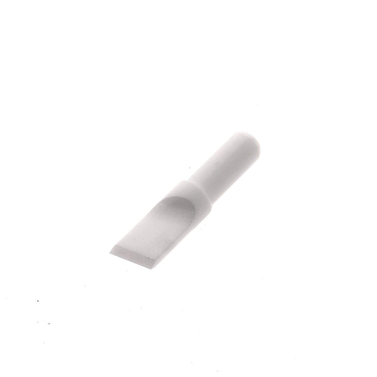 Lame céramique biseautée 1/4" pour couteau à ouvrir, épaisseur 1,6 mm, fixation 7/32", marque Ivan, outil de précision