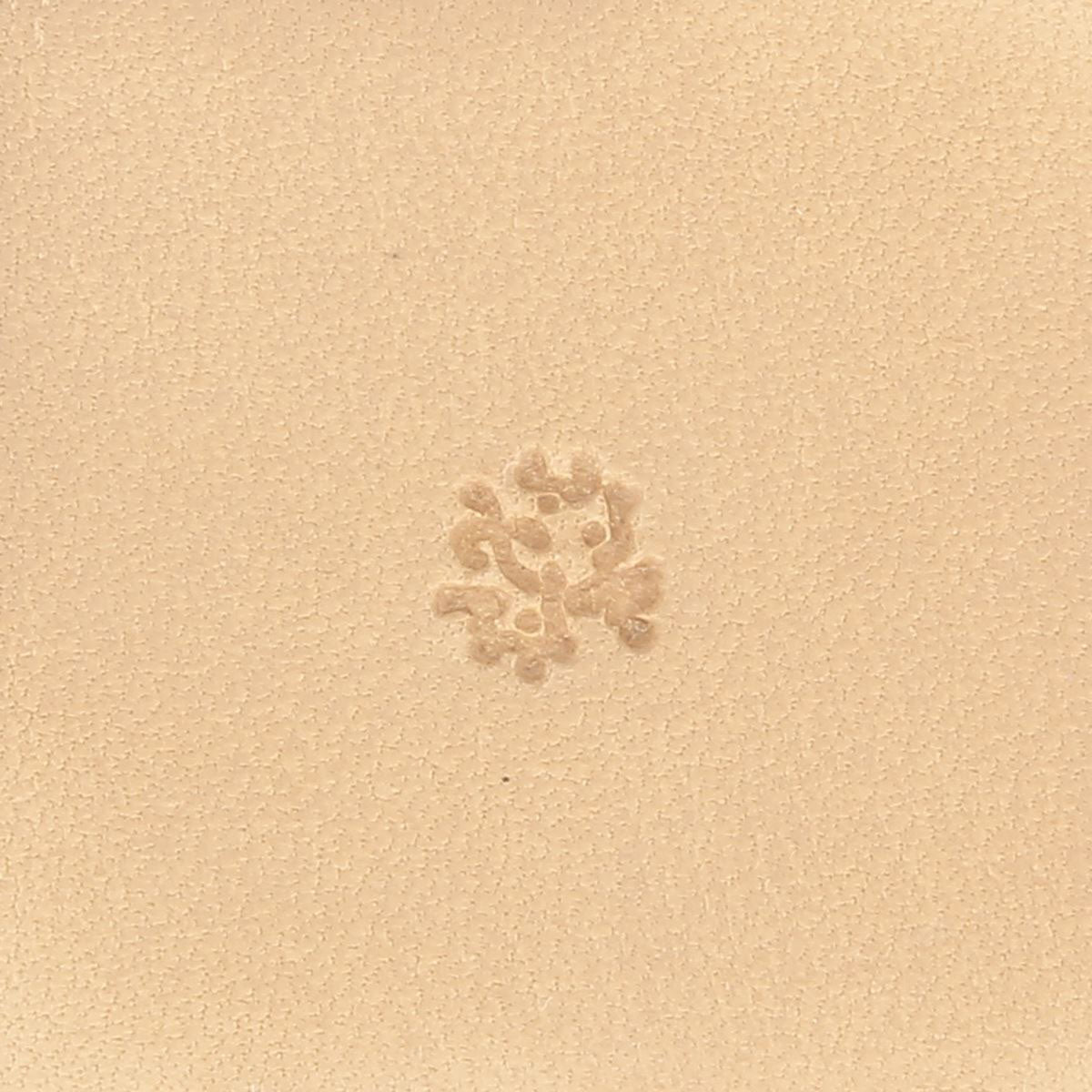 Outil Matoir sur manche Tandy Leather avec texture plasma 9 mm, outil en cuir pour travailler le matting.