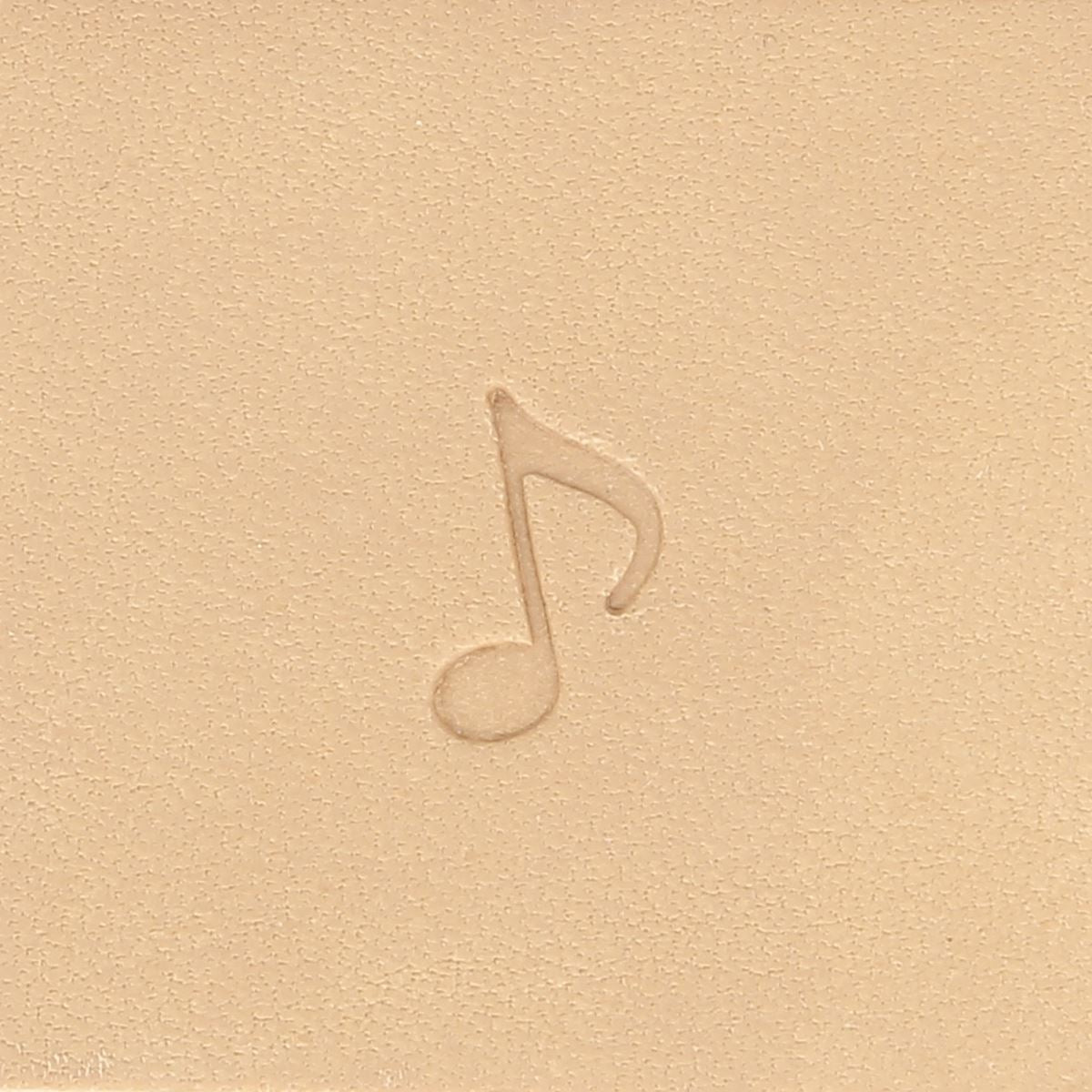 Matoir en cuir Tandy Leather avec manche pour gravure de notes de musique, outil de couture et de reliure.