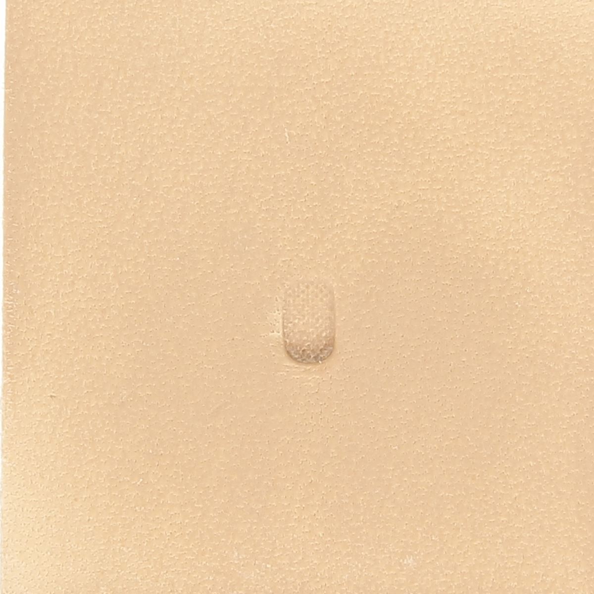 Outil Tandy Leather pour matoir sur manche, beveler quadrillé 3,5 mm, utilisé pour le travail du cuir.