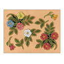 Outil de calque réutilisable pour transfert de motifs sur cuir avec motif de roses du désert, par Tandy Leather.