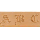 Outil de jeu des 26 lettres de l'alphabet à frapper, en vieil anglais, de 1,91 cm, pour apprentissage et jeu éducatif.
