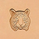 Outil Matoir 3D Ivan avec tête de tigre en relief, dimensions 24x26 mm, pour travail du bois ou sculpture en métal.