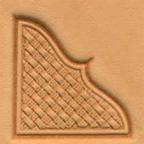 Outil Matoir 3D Tandy Leather pour tressage de cuir, coin tressé, modèle 8535, en acier durable avec poignée ergonomique.