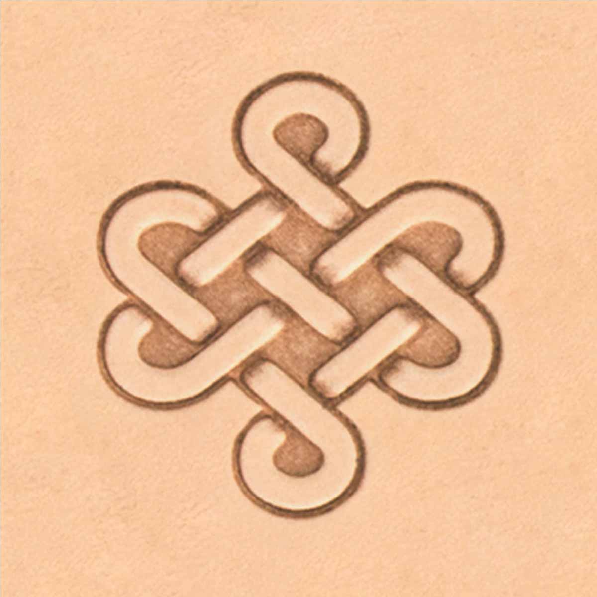 Matoir Tandy Leather pour réaliser un nœud celtique en cuir, outil de sculpture 3D, modèle 8589.