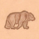 Outil Matoir 3D Tandy Leather en forme d'ours pour la sculpture et la gravure sur cuir, finition précise et détaillée.