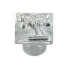 Outil Matoir 3D MINI Ivan, en forme de palmier, pour modelage et sculpture en céramique ou argile, vue de face.
