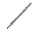 Matoir sur manche Oka avec fond à 3 ronds en ligne, 3,4 mm, outil pour travaux de finition ou de décoration.