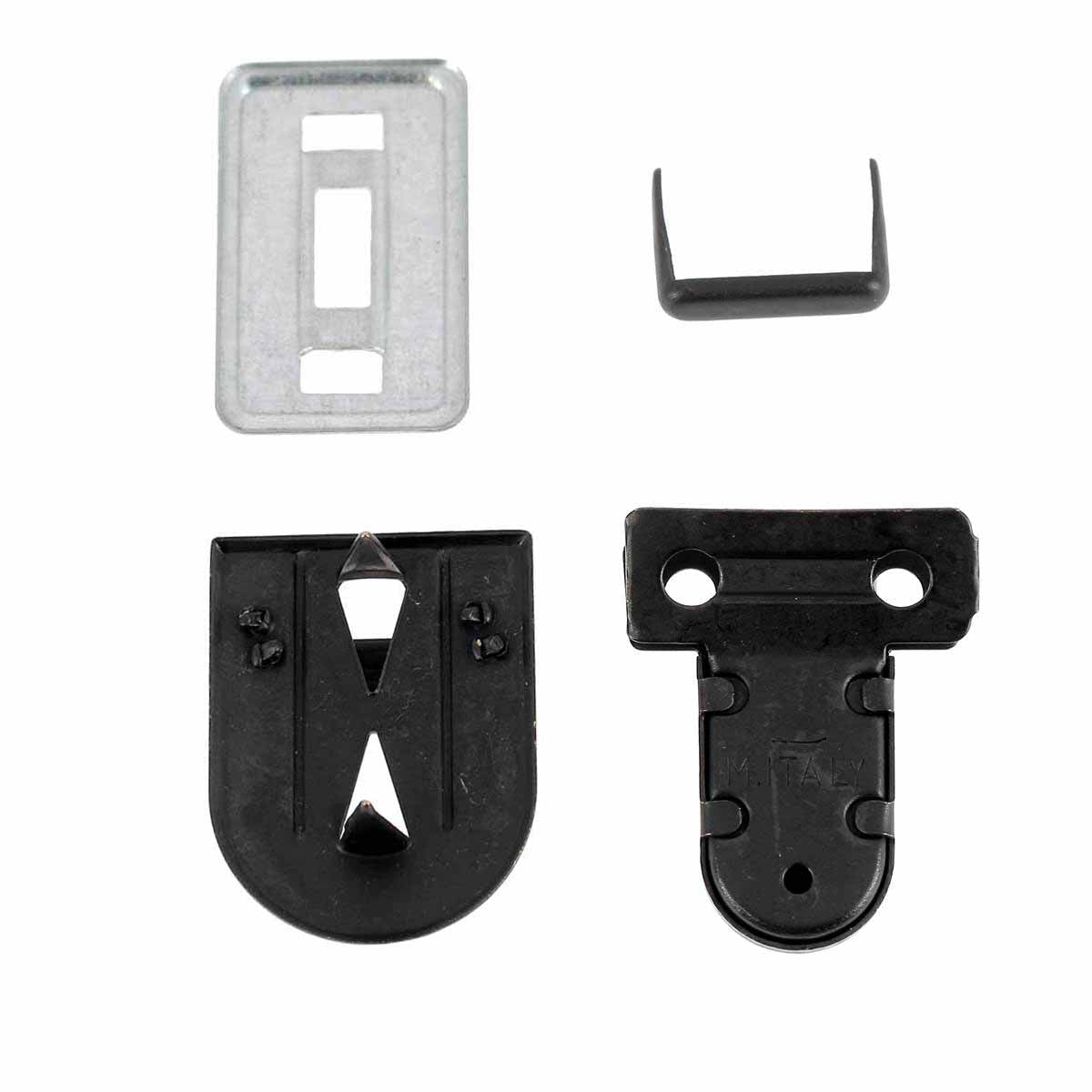 Fermeture de cartable TUCK Autres, 23x30mm, accessoire pour sac ou bagage, en métal avec mécanisme de verrouillage.