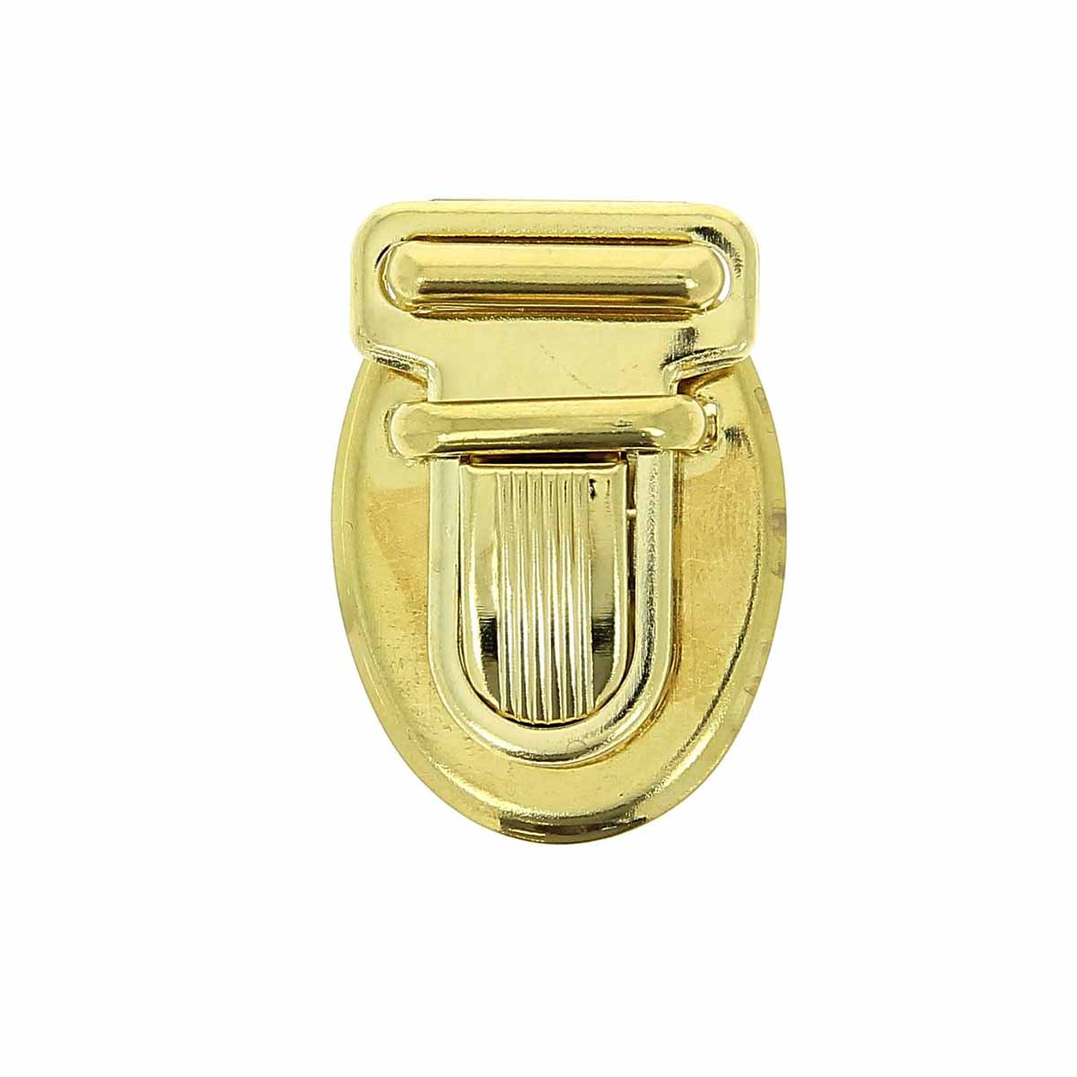 Fermeture de cartable TUCK de 21x30mm, accessoire pour sacs et sacs à dos, en métal, avec mécanisme de fixation.