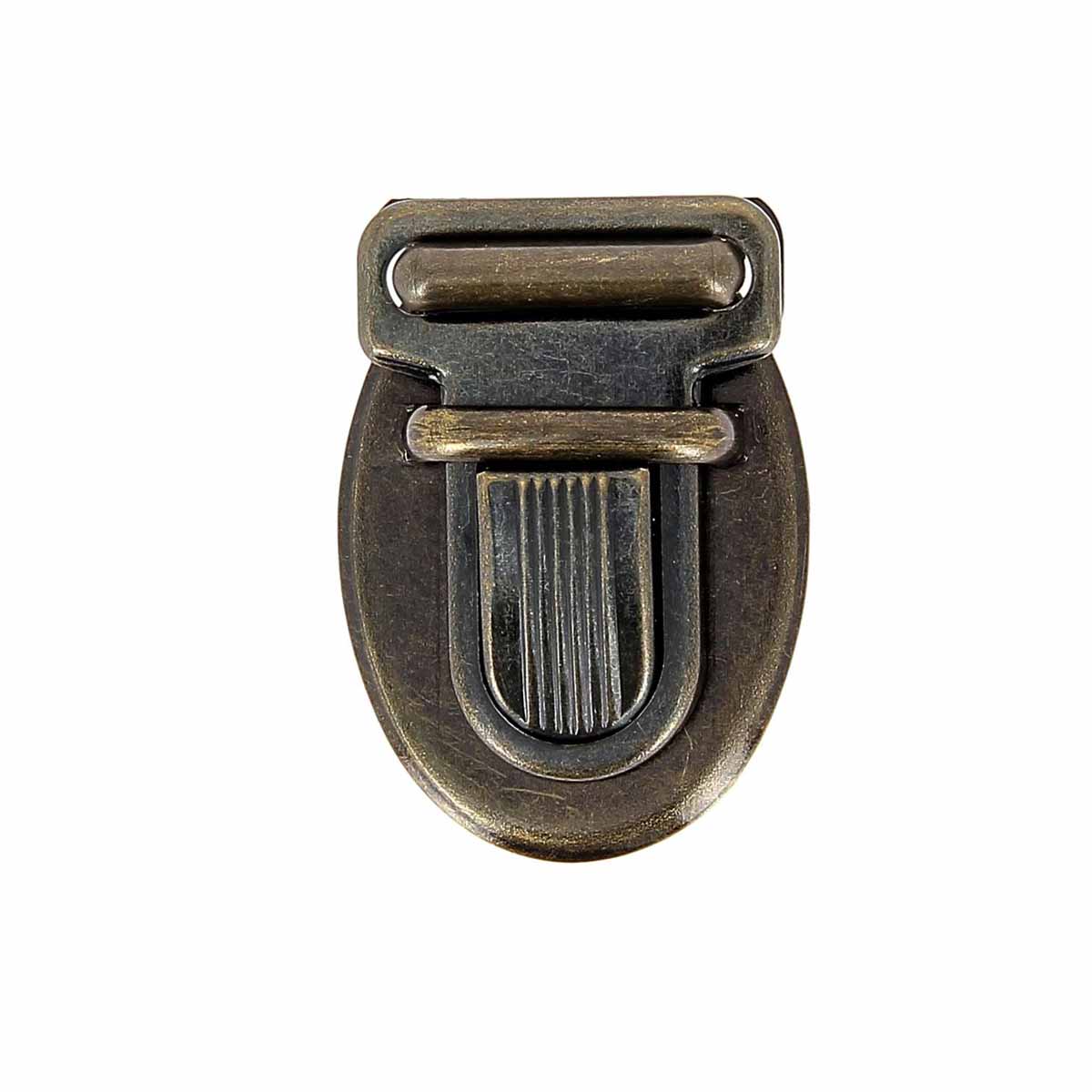 Fermeture de cartable TUCK Autres, 21x30mm, accessoire pour sac ou cartable, en métal avec mécanisme de fermeture.