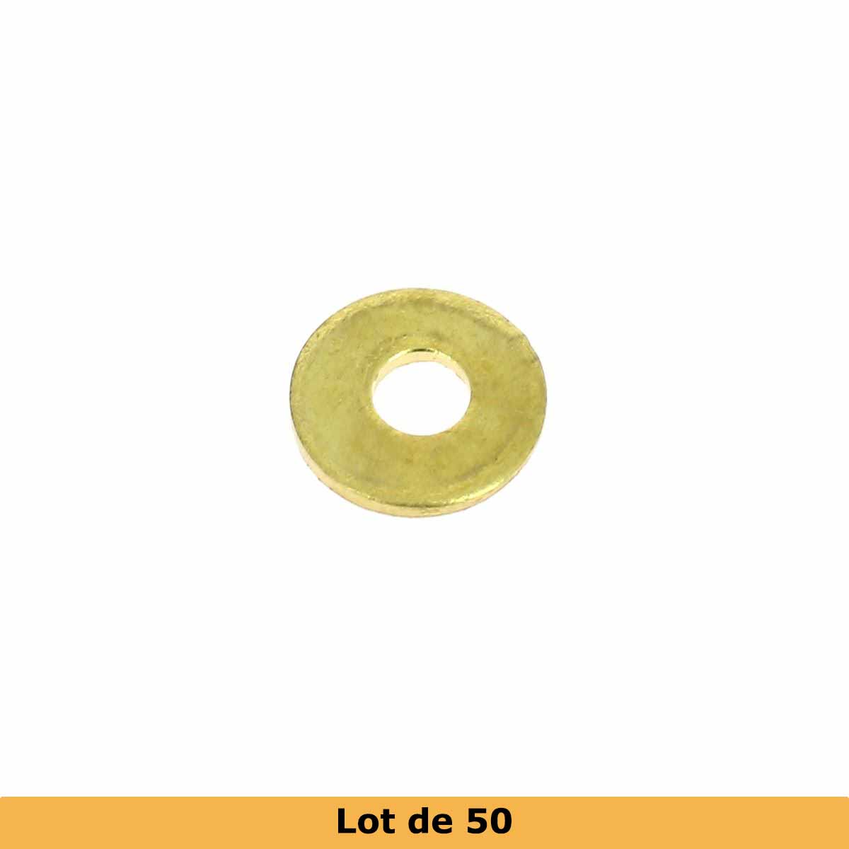 Rondelles en laiton massif de 11mm, accessoires en métal doré, montrant leur surface lisse et leur forme circulaire.