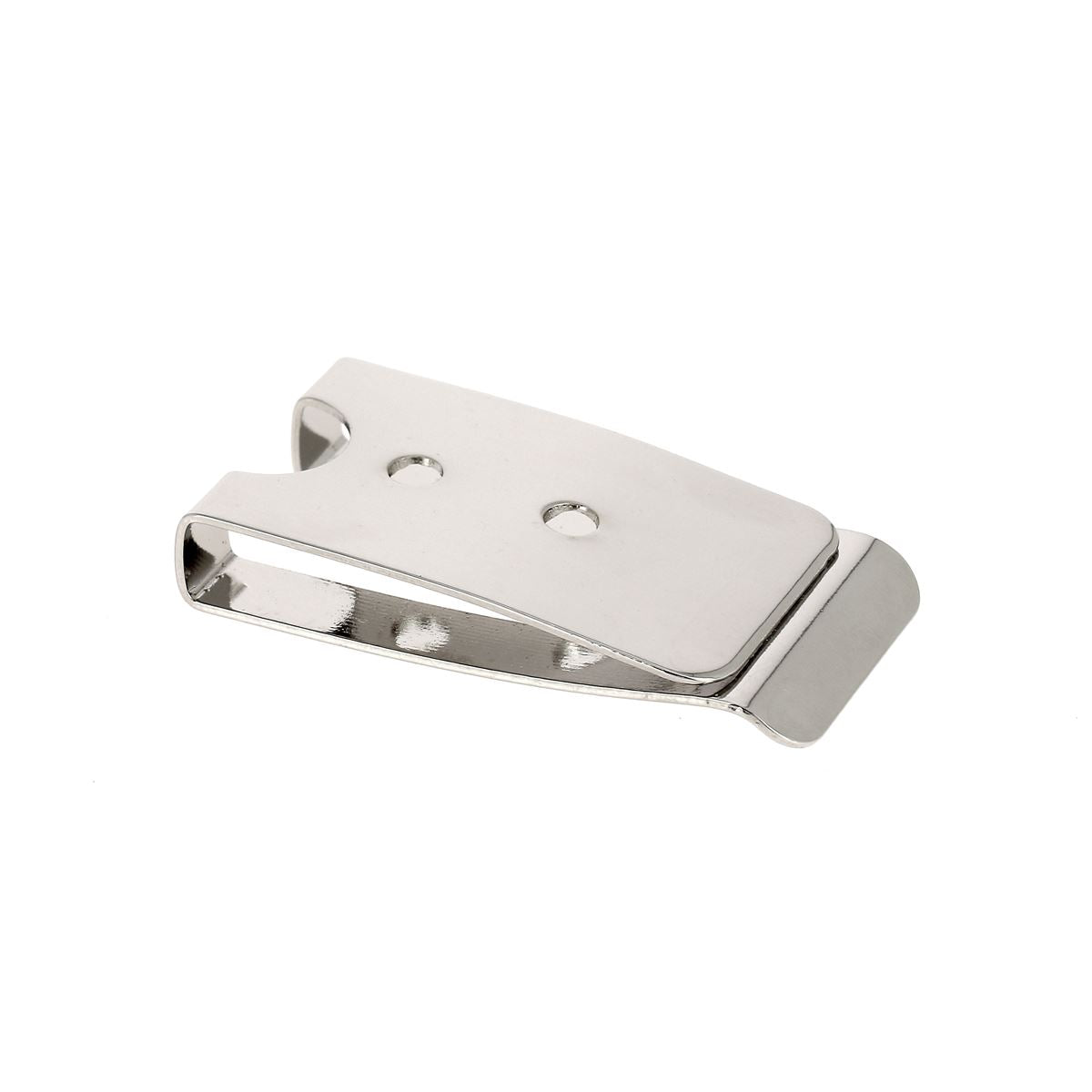 Clip pour ceinture de 25x50mm, accessoire pratique en métal, idéal pour fixer des ceintures ou des sangles.