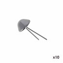 Lot de 10 pieds de sac coniques, accessoires pour sacs, en forme de canon de fusil de 12 mm, pour fixation et stabilité.