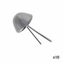 Lot de 10 pieds de sac coniques pour accessoires, en forme de canon de fusil, 18 mm, pour fixation sécurisée.