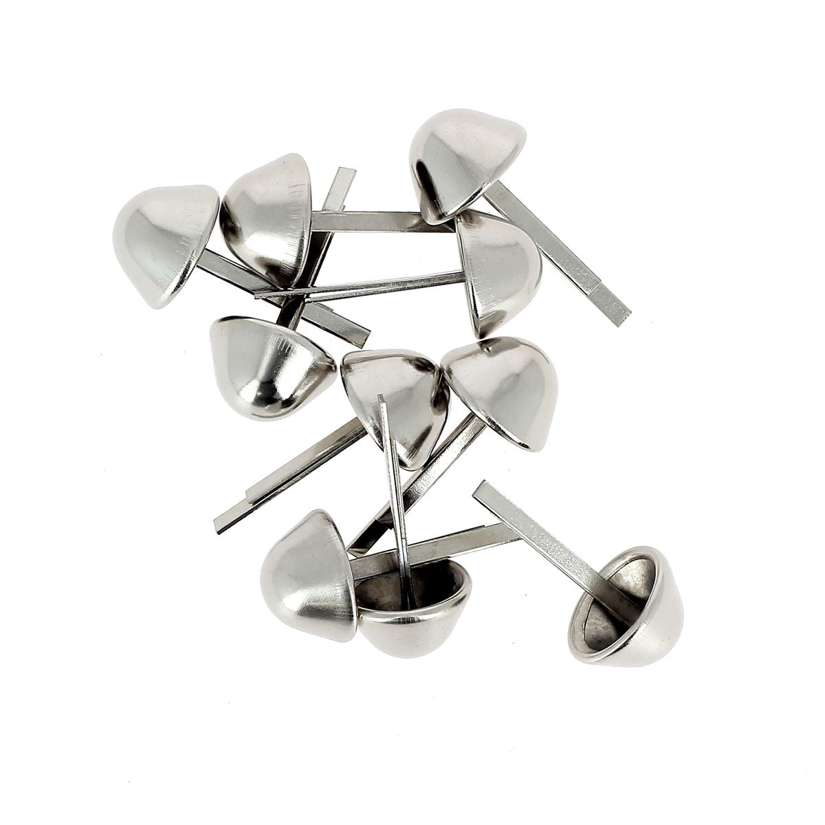 Lot de 10 pieds de sac coniques en nickel de 14 mm, accessoires pour sacs, fabriqués par Autres.