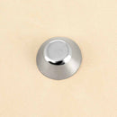 Lot de 10 pieds de sac plats en nickel, accessoires pour sacs, design simple et pratique, visible en image.