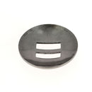 Concho à lacer LISSE en inox de la marque Ivan, accessoire en acier inoxydable avec boucle en forme de lisse.