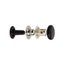 Lot de 10 boutons pression noirs SEGMA SNAPS LINE 16 de 10mm, accessoires de couture de la marque Ivan.