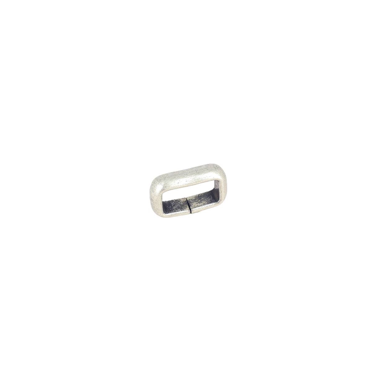 Passant de ceinture en acier de 10mm, accessoire pour boucle en cuir, pour passer la sangle de ceinture.