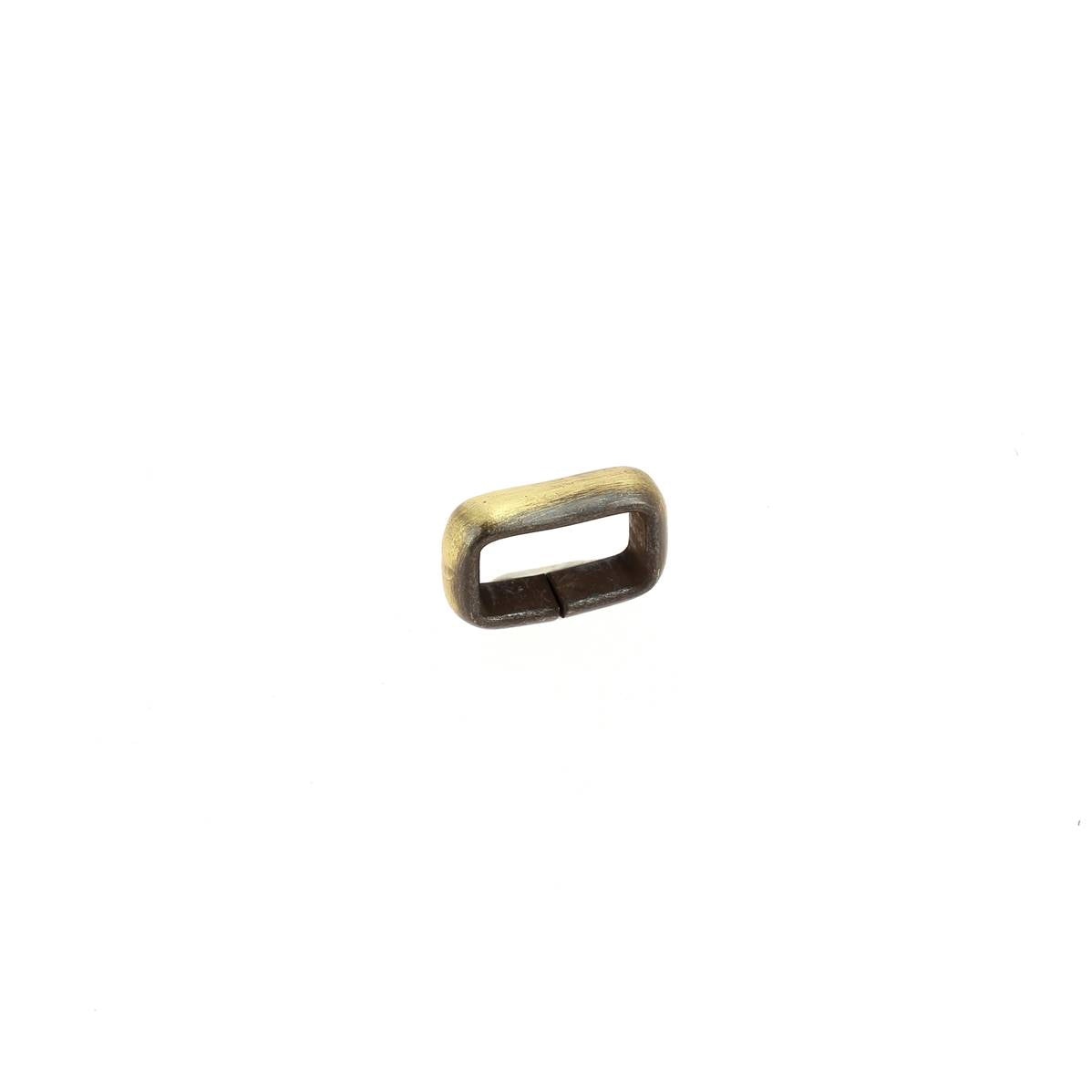 Passant de sangle en acier de 10mm pour ceinture, accessoire robuste pour boucle en cuir, adapté aux ceintures.