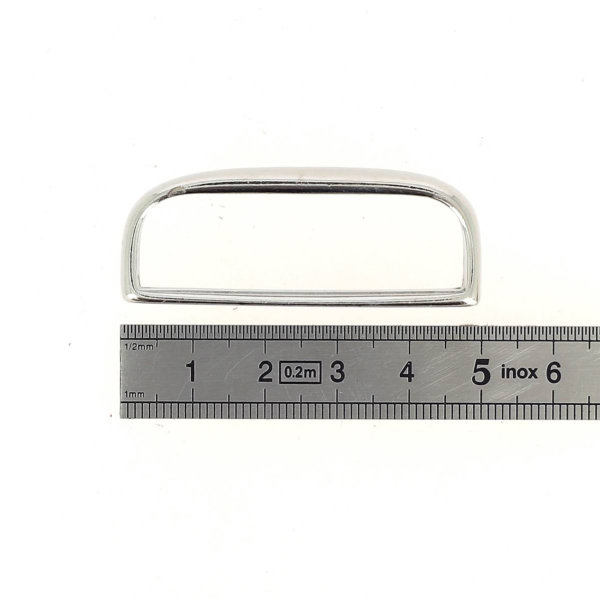 Passant de ceinture en zamac avec boucle en cuir, accessoire pour ceinture, style élégant et robuste.