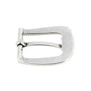 Boucle de ceinture NEL en argent vieilli, 25mm, boucle de ceinture en métal avec finition argentée vieillie.