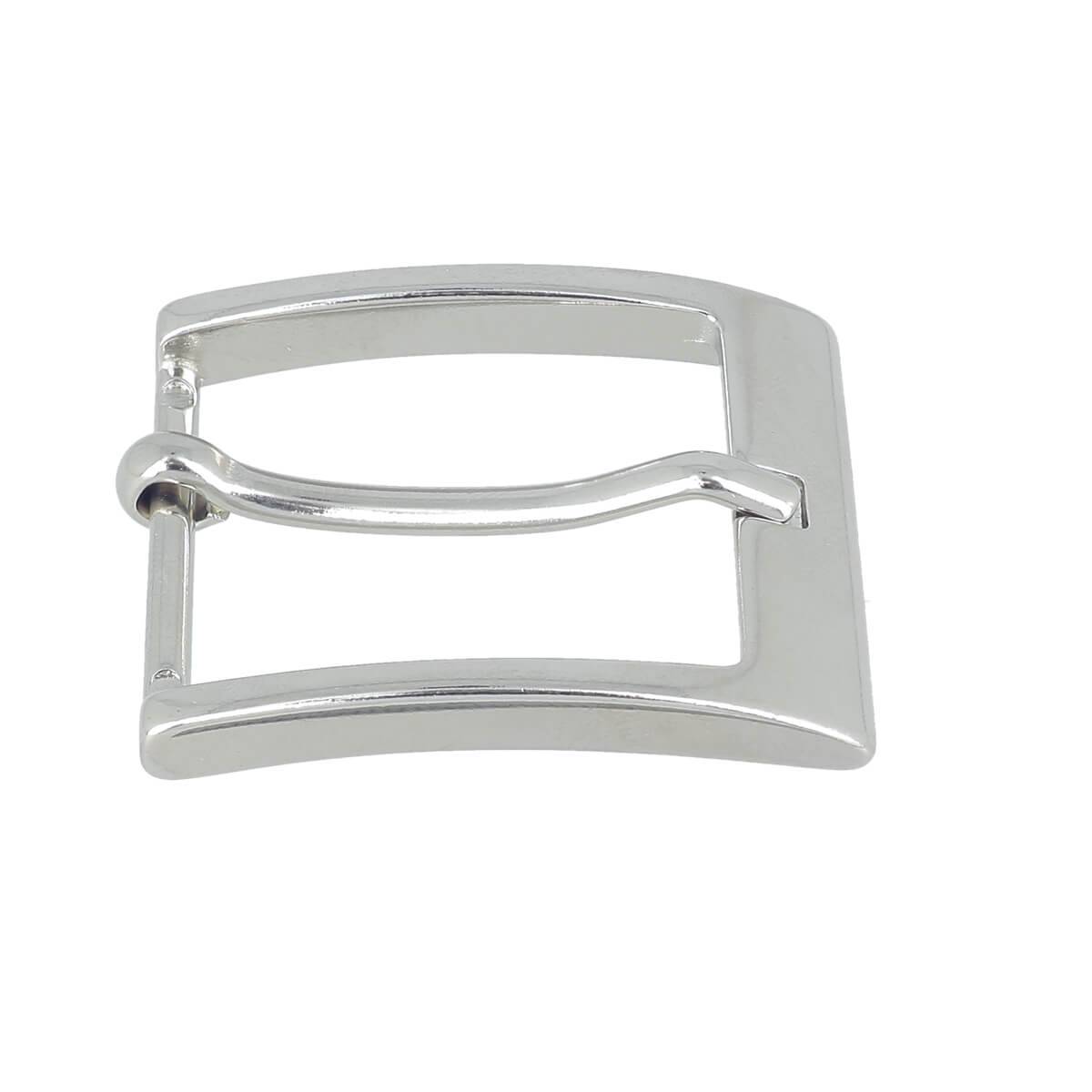 Boucle de ceinture IAN en nickel de 30mm, boucle de ceinture en acier pour fixation solide et élégante