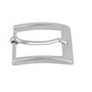 Boucle de ceinture IAN en nickel de 30mm, boucle de ceinture en acier pour fixation solide et élégante