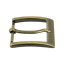 Boucle de ceinture IAN en laiton de 30mm, boucle de ceinture robuste et élégante pour accessoires mode ou fabrication.