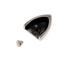 Embout de ceinture SOL en bouclerie de 20 mm, finition métallique pour ceinture en cuir ou tissu.