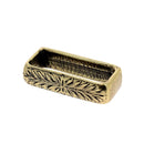 Passant de ceinture PAZ de 30mm en bouclerie, détail en métal pour fixation robuste et élégante.