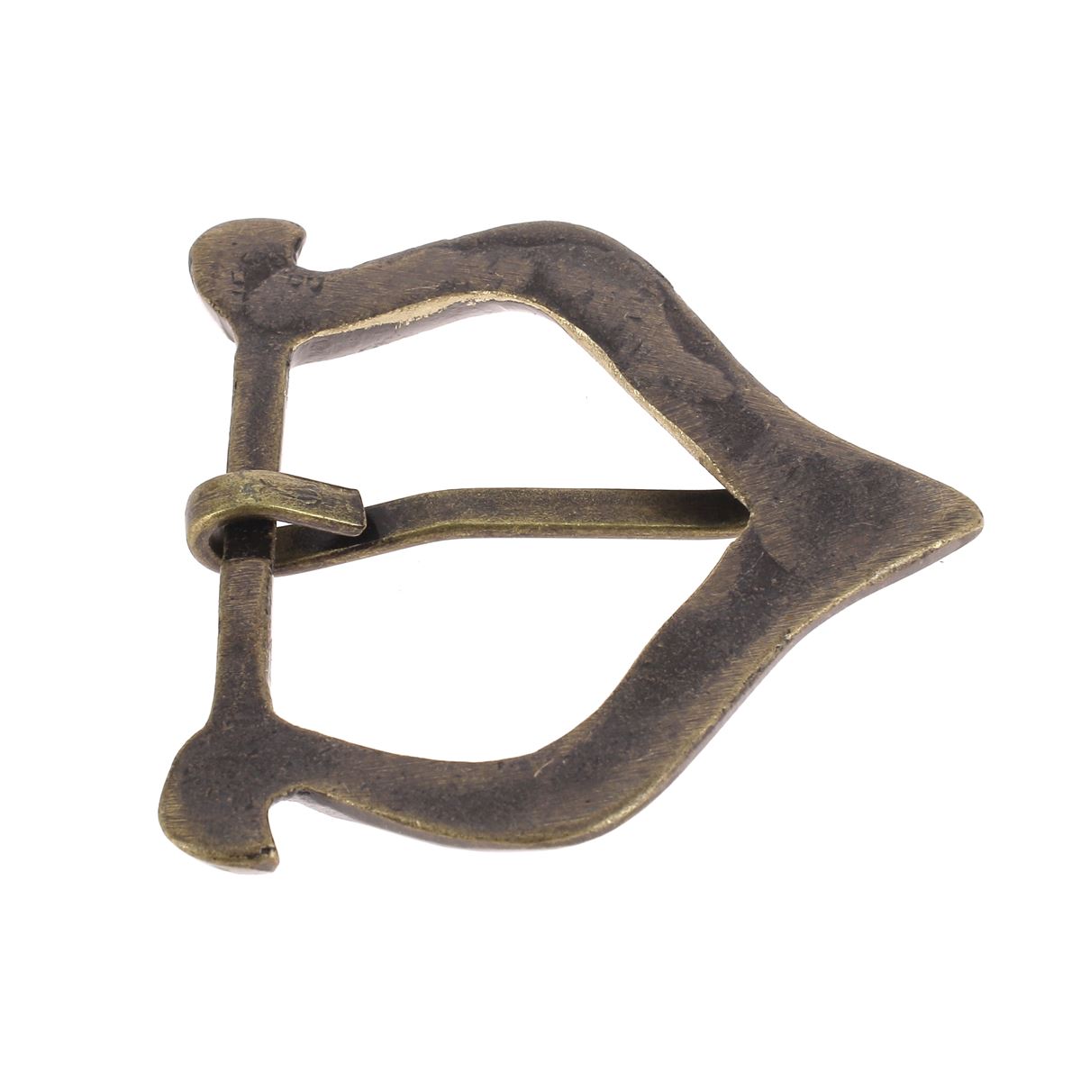 Boucle de ceinture en laiton massif TRY, style vieilli, 32mm, pièce de bouclerie en laiton pour accessoires de mode.