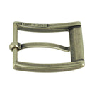 Boucle de ceinture IAN de 30 mm, boucle de ceinture en acier avec finition noire, pour ceinture en cuir ou en tissu.