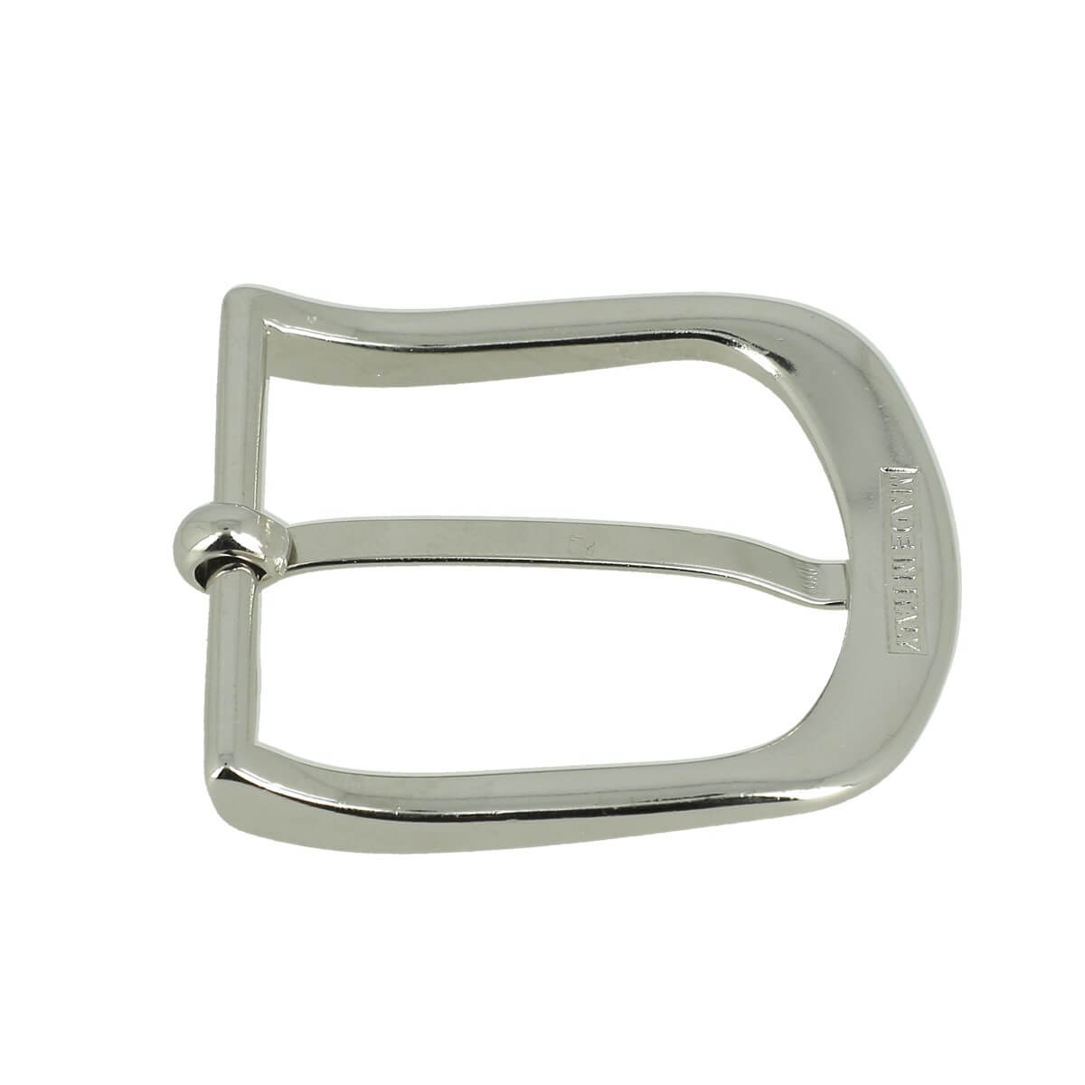 Boucle de ceinture REX 30mm en métal, bouclerie de fixation robuste pour ceinture.